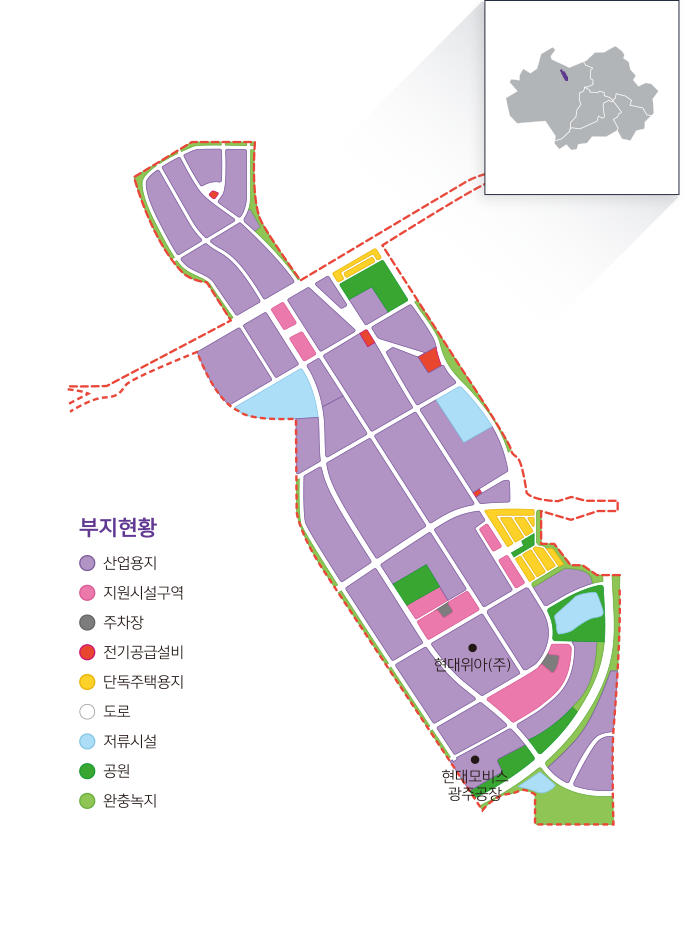 진곡일반 산업단지 지도